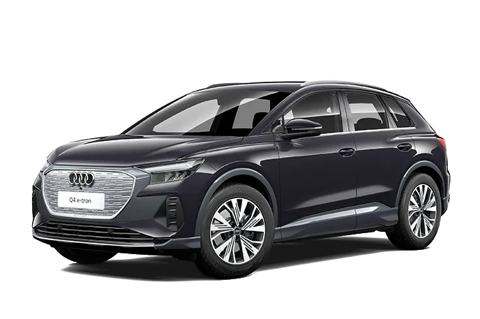 Q4 e-tron frontal view