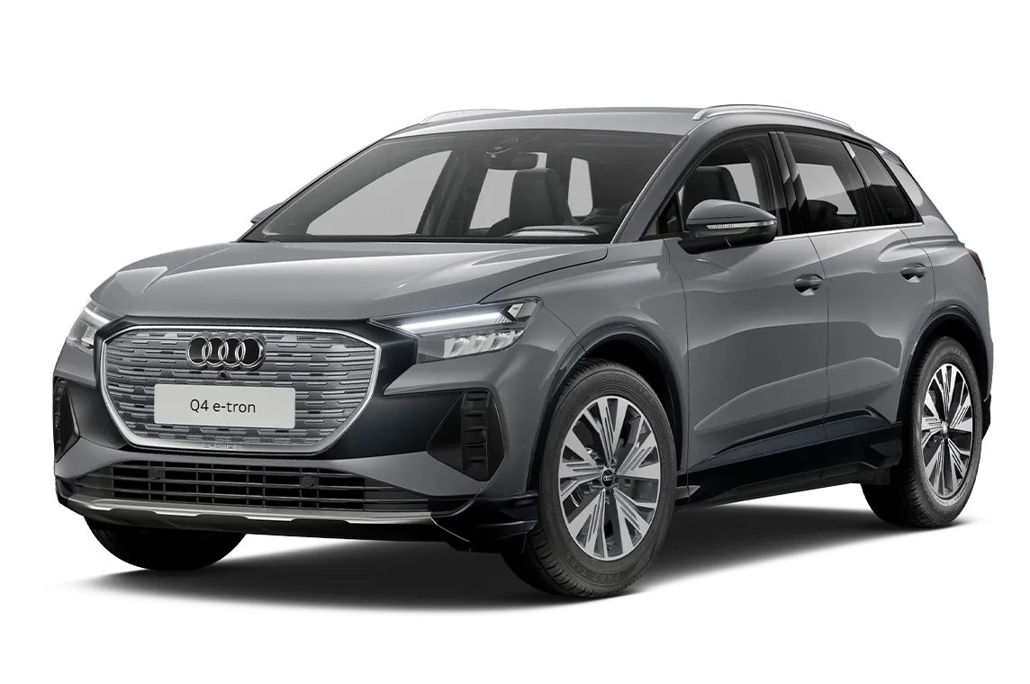 Q4 e-tron frontal view