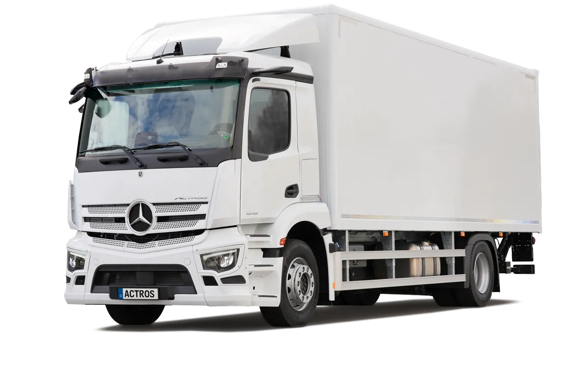 Actros frontal view