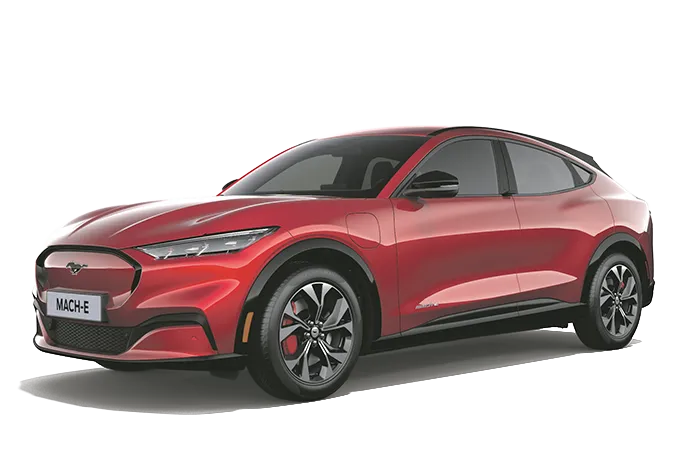 Mustang Mach-E frontal view