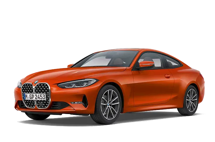 4 Series Coupé frontal view