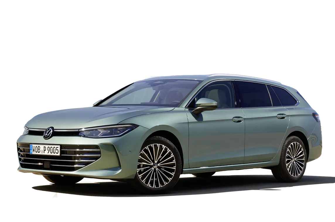Passat frontal view