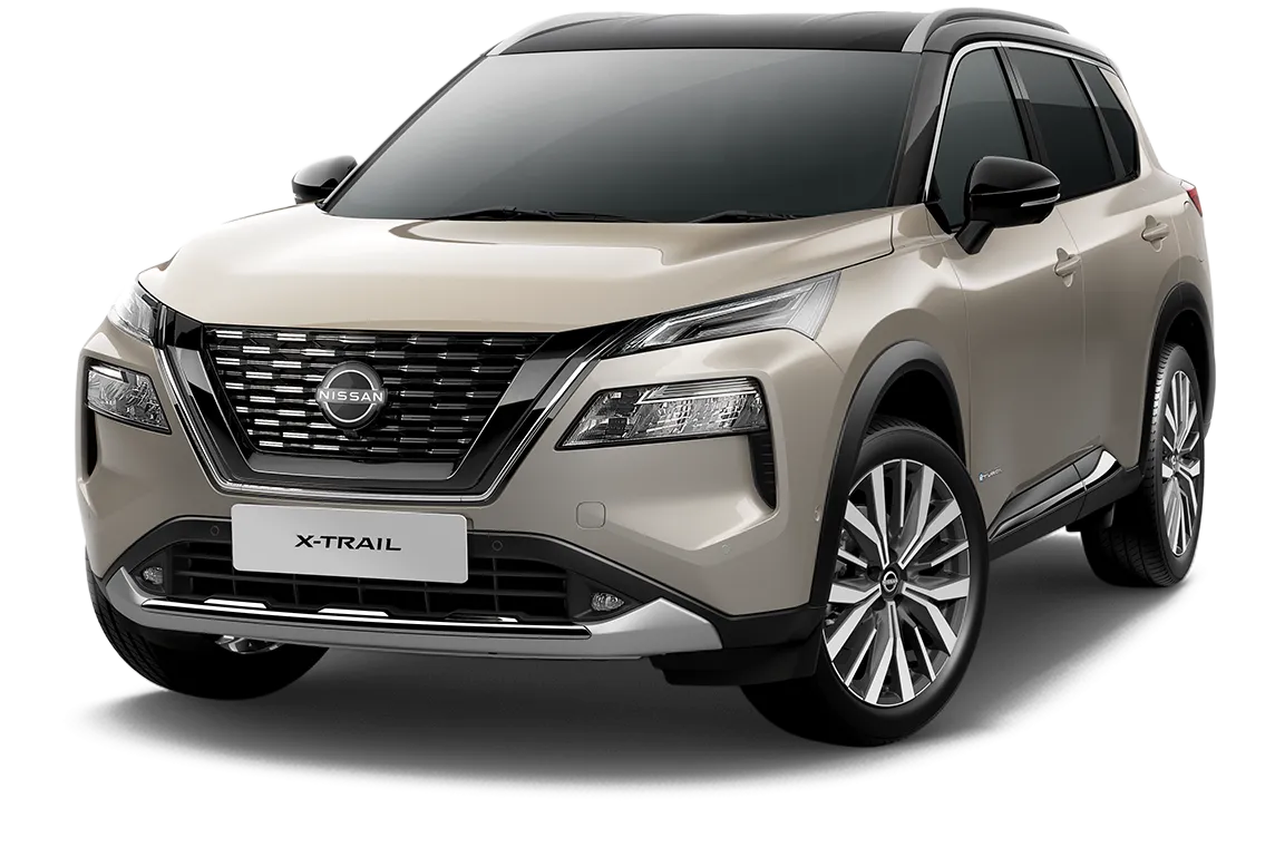X Trail frontal view