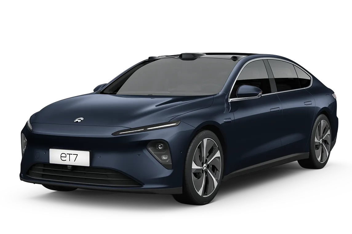 ET7 frontal view