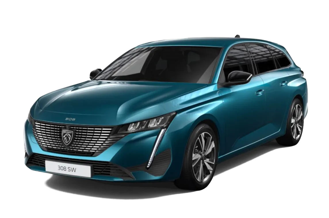 308 frontal view