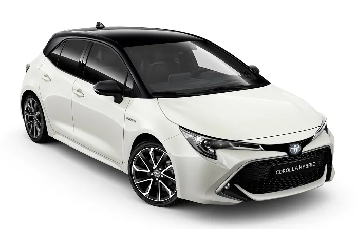 Corolla frontal view