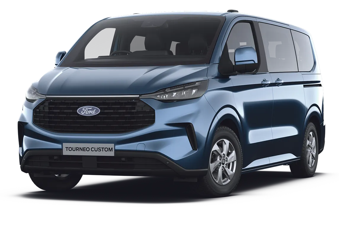 Tourneo Custom frontal view