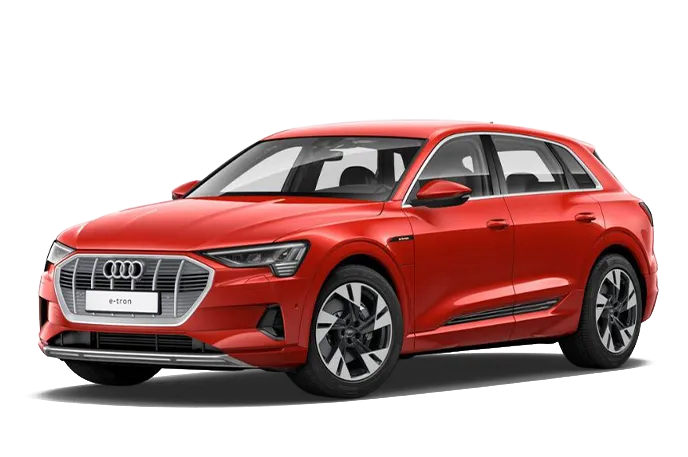 Q8 e-tron frontal view
