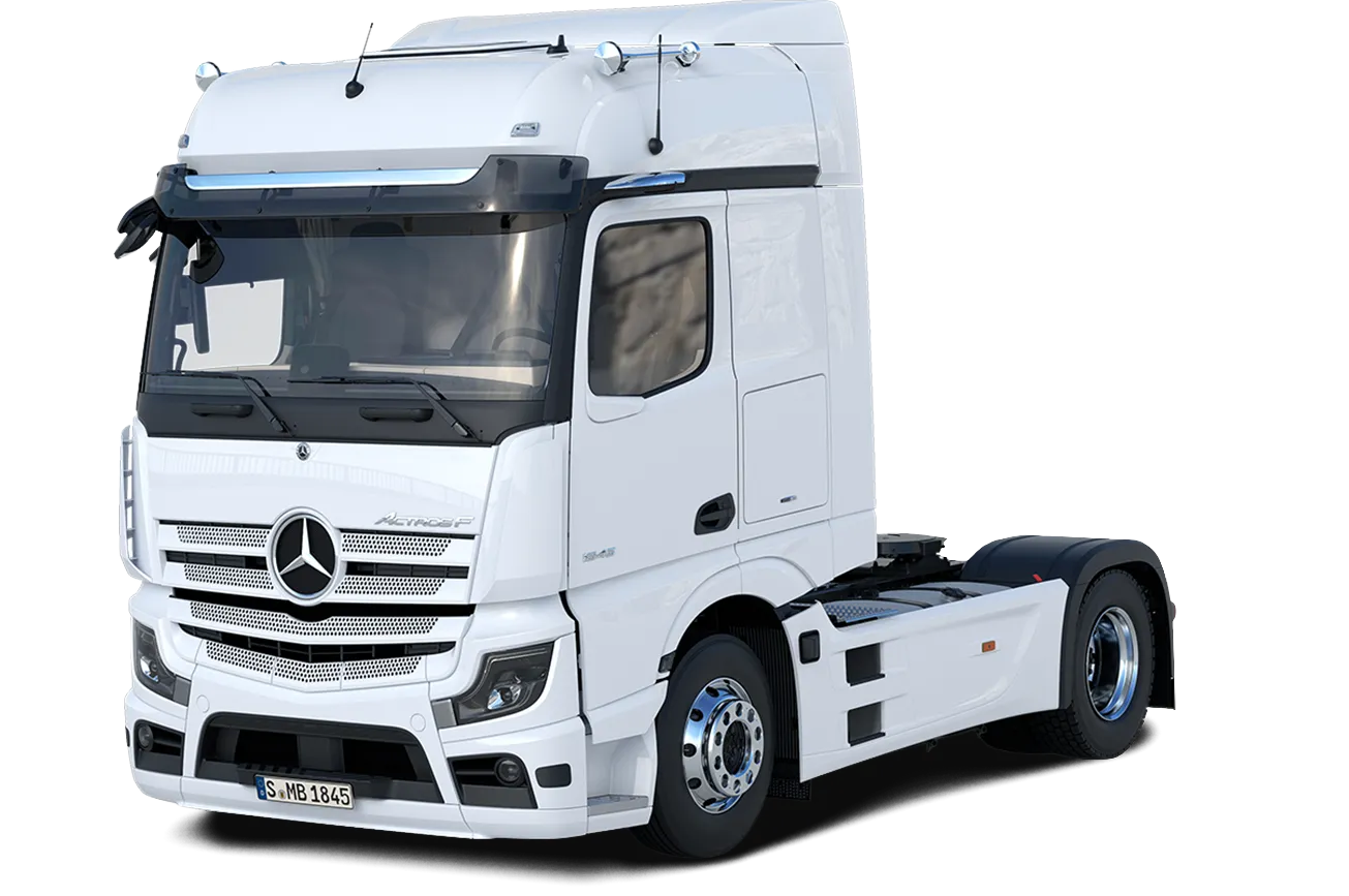 Actros F frontal view