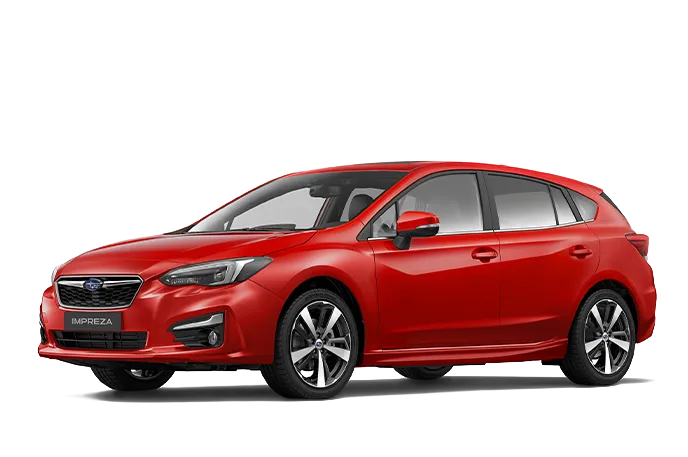 Impreza frontal view