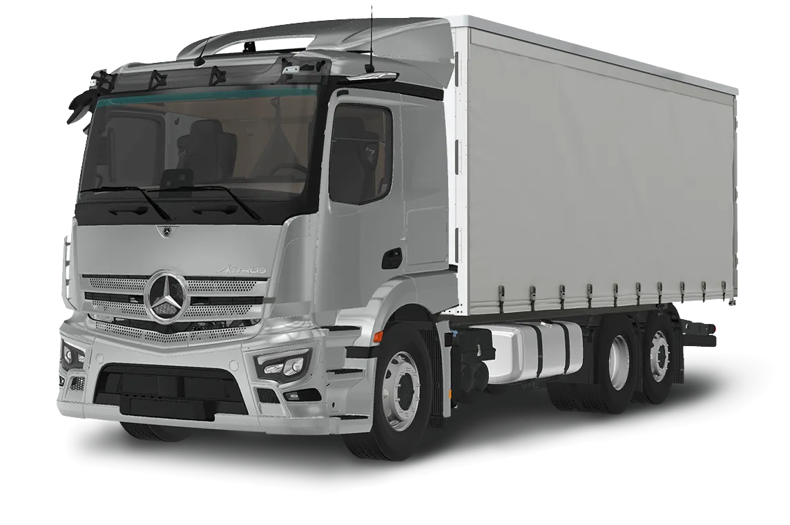 Actros frontal view